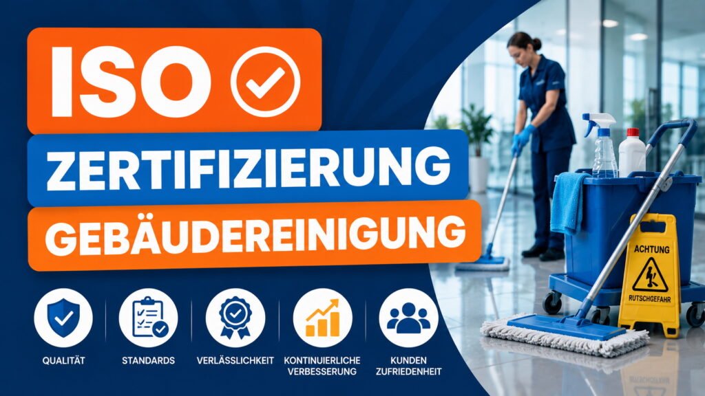 ISO Zertifizierung Gebäudereinigung – Qualität, Standards, Verlässlichkeit und Kundenzufriedenheit durch ISO-Zertifizierung im Reinigungsunternehmen